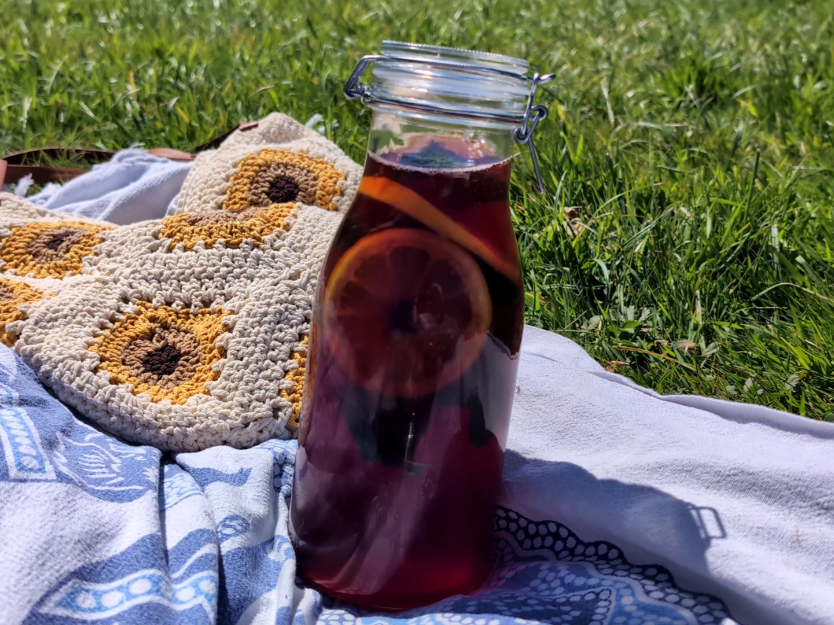 boisson fraiche maison kinkéliba hibiscus